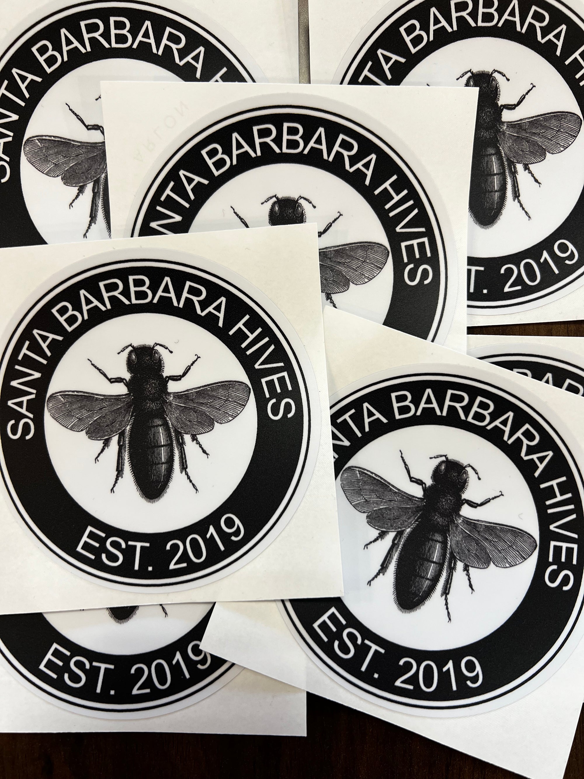 Santa Barbara Hives Stickers